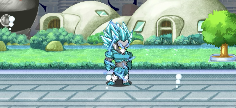 RES NRO: Vegeta Ultraman Blue
