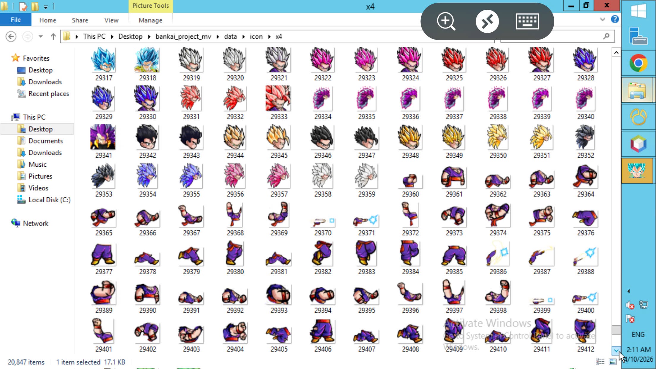 RES NRO: Gohan All